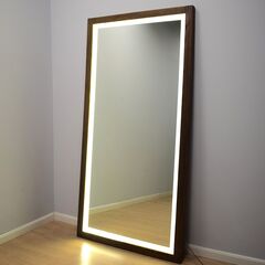 Гримерное зеркало с LED подсветкой в раме