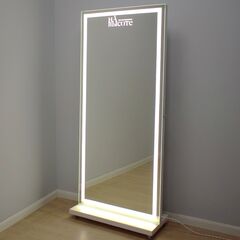 Гримерное зеркало с LED подсветкой без рамы