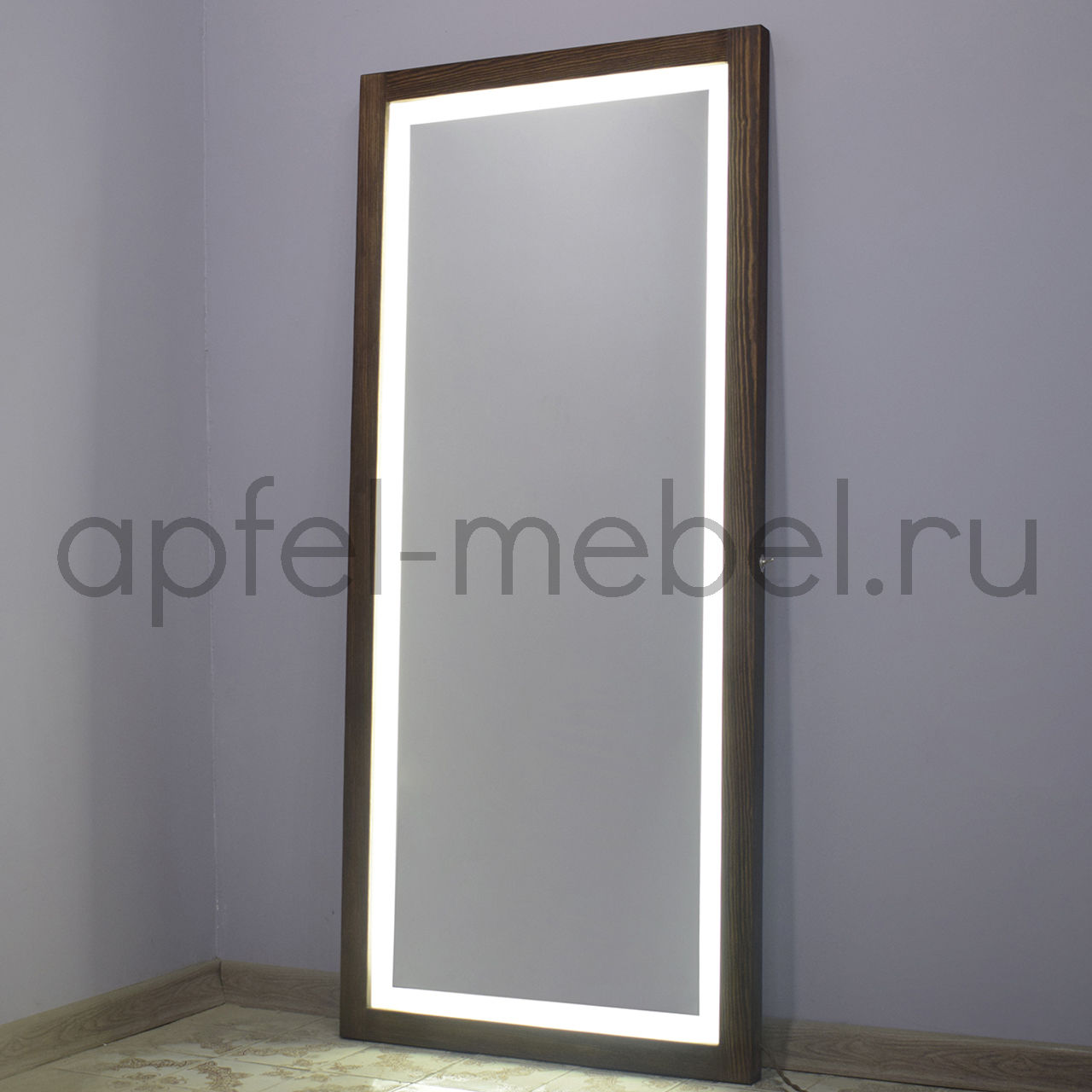 Гримерное зеркало с подсветкой Джоли, 60х80 см (мех. выключатель, для 12 ламп, без комплекта ламп)